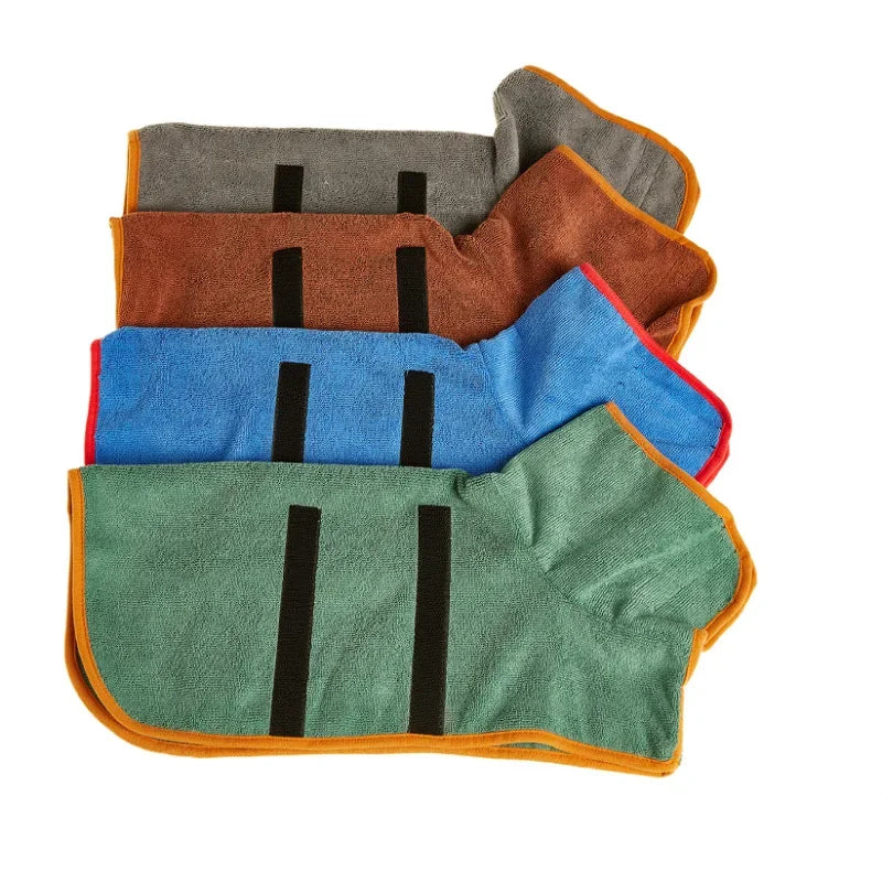 The Travelling Hound Quick-Dry Dog Robe