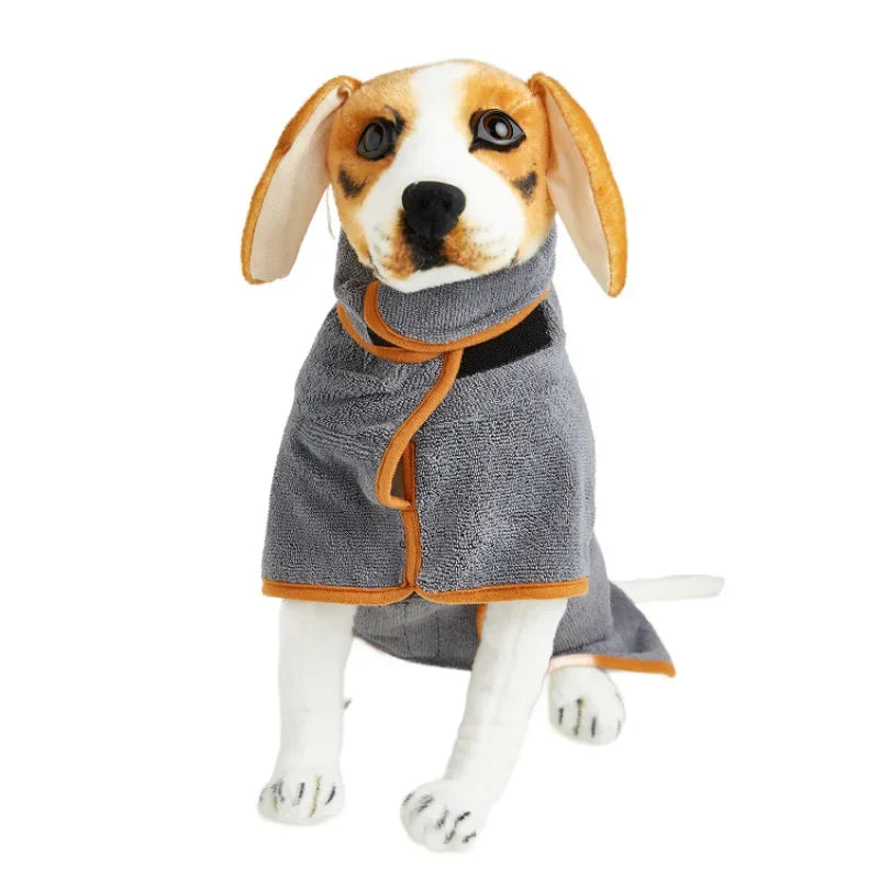 The Travelling Hound Quick-Dry Dog Robe