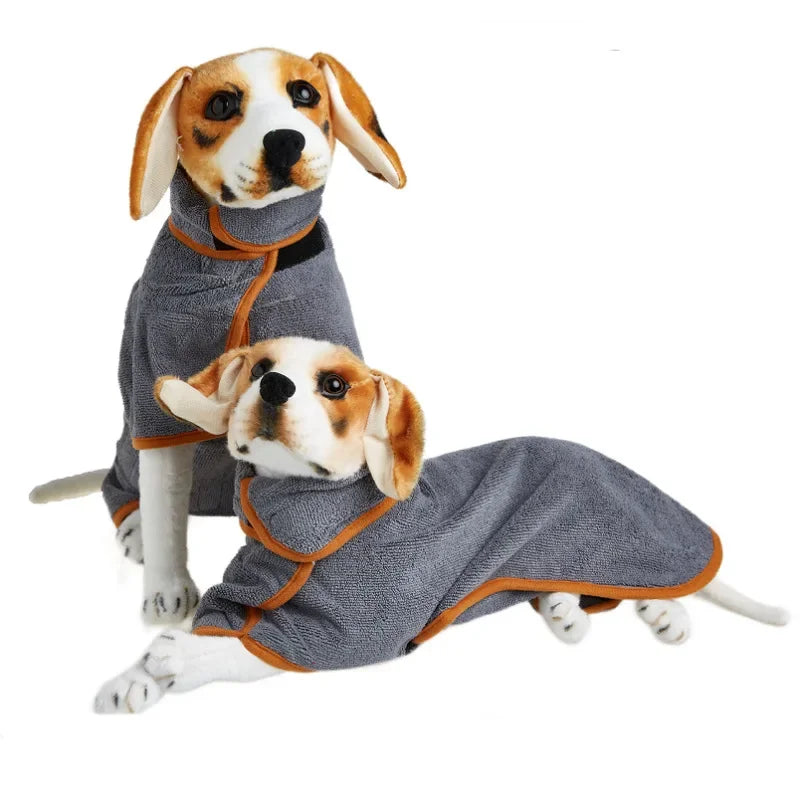 The Travelling Hound Quick-Dry Dog Robe